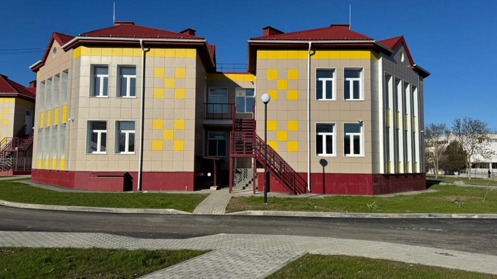 В микрорайоне Марат-2 г. Керчь завершено строительство дошкольной образовательной организации